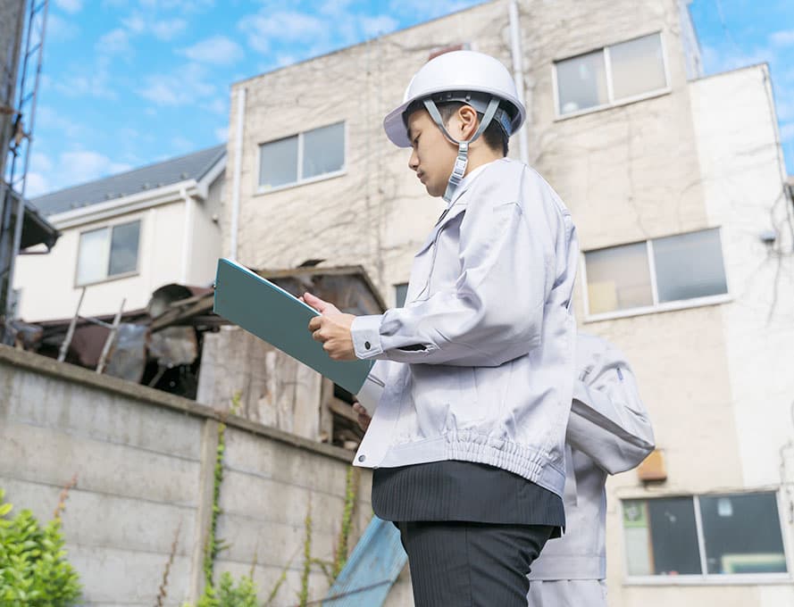 アスベストの調査